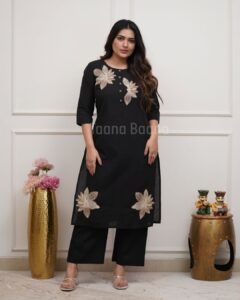 Black Kurti set image